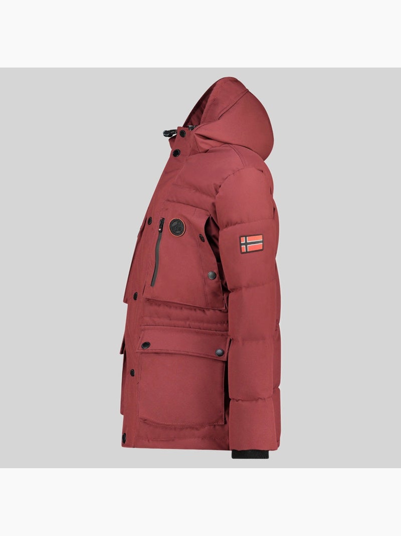 Parka con capucha albert – geographical norway Burdeos - Kiabi