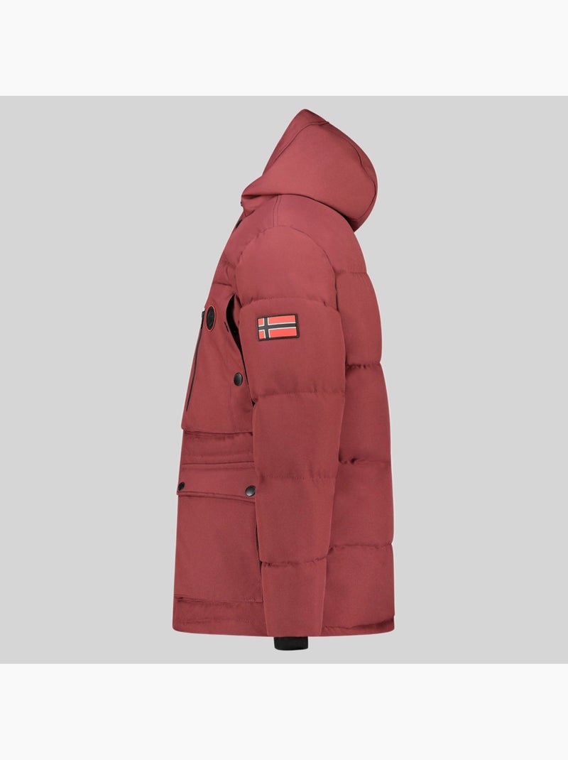 Parka con capucha albert – geographical norway Burdeos - Kiabi