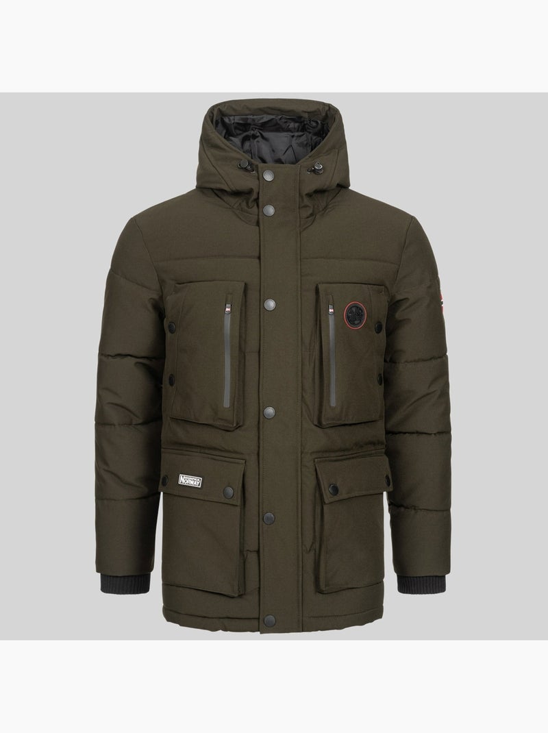 Parka con capucha albert – geographical norway Caqui - Kiabi