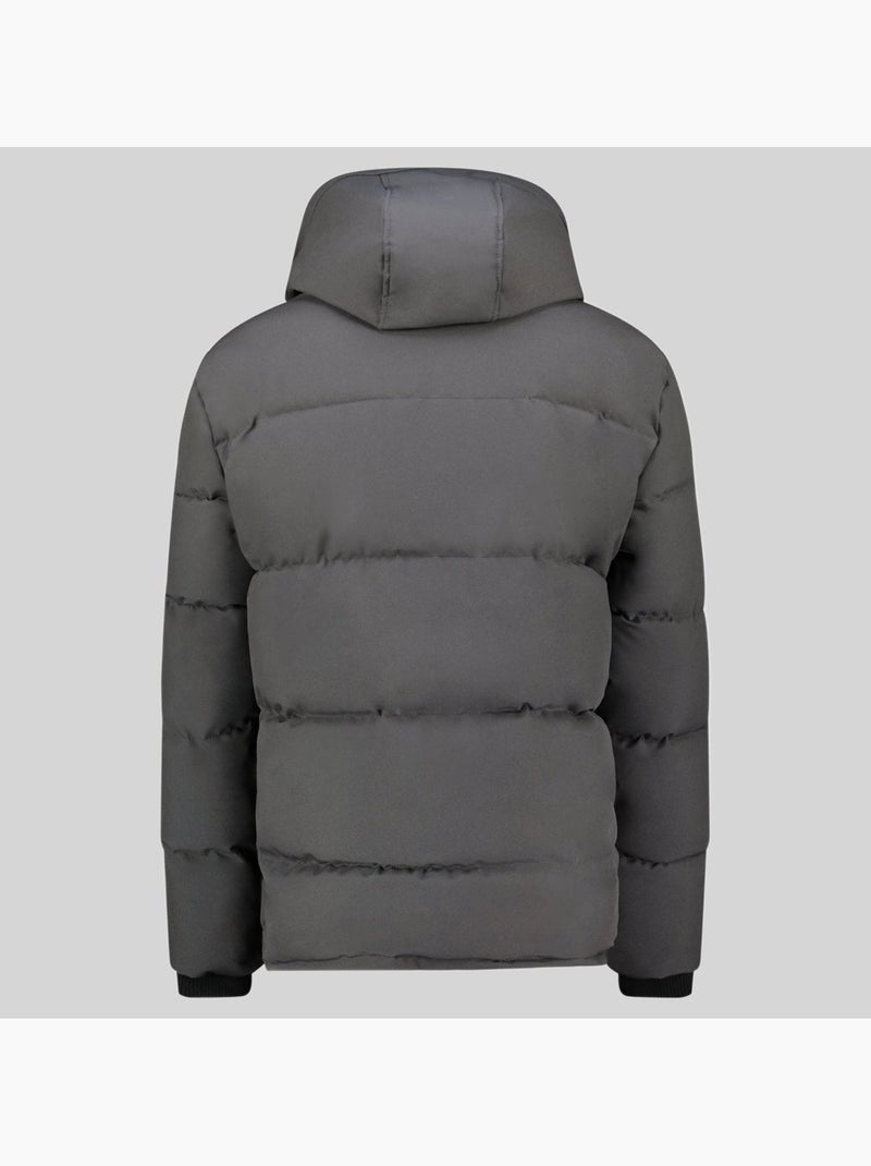 Parka con capucha albert – geographical norway Gris oscuro - Kiabi