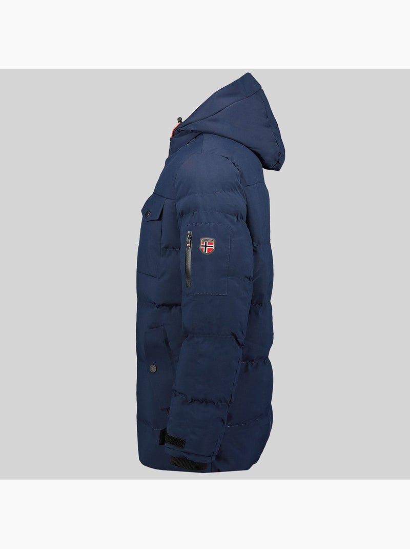 Parka con capucha aldesto – geographical norway Azul marino - Kiabi