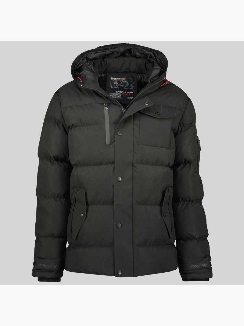 Parka con capucha aldesto – geographical norway Negro - Kiabi