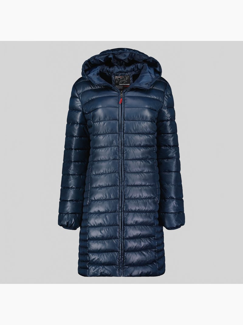 Parka con capucha annecy long hood – geographical norway Azul marino - Kiabi