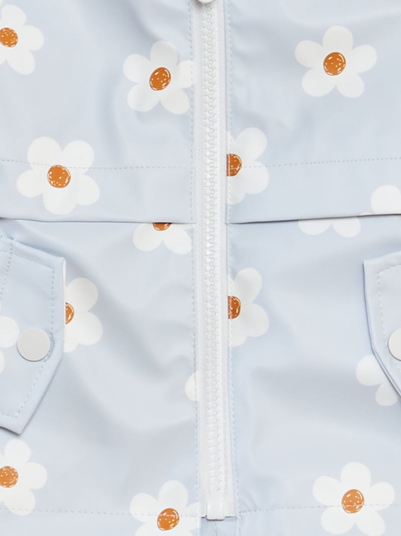 Parka con capucha AZUL - Kiabi