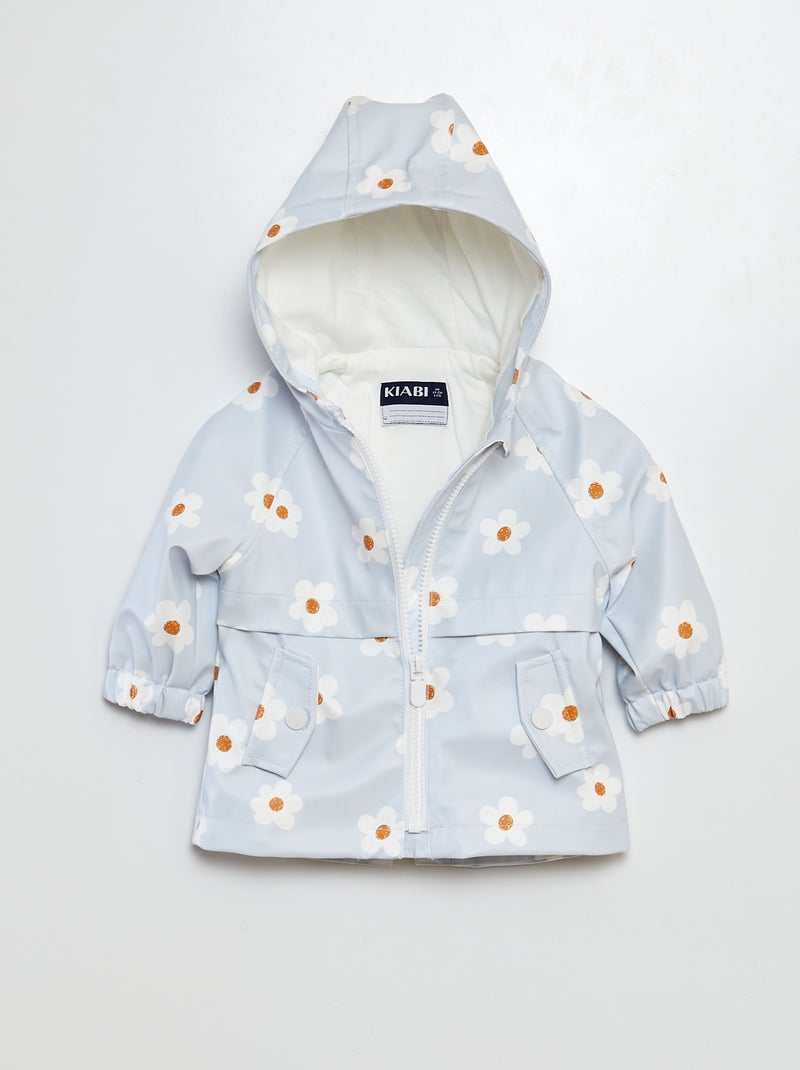 Parka con capucha AZUL - Kiabi