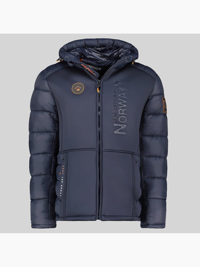 Parka con capucha bafare – geographical norway Azul marino - Kiabi