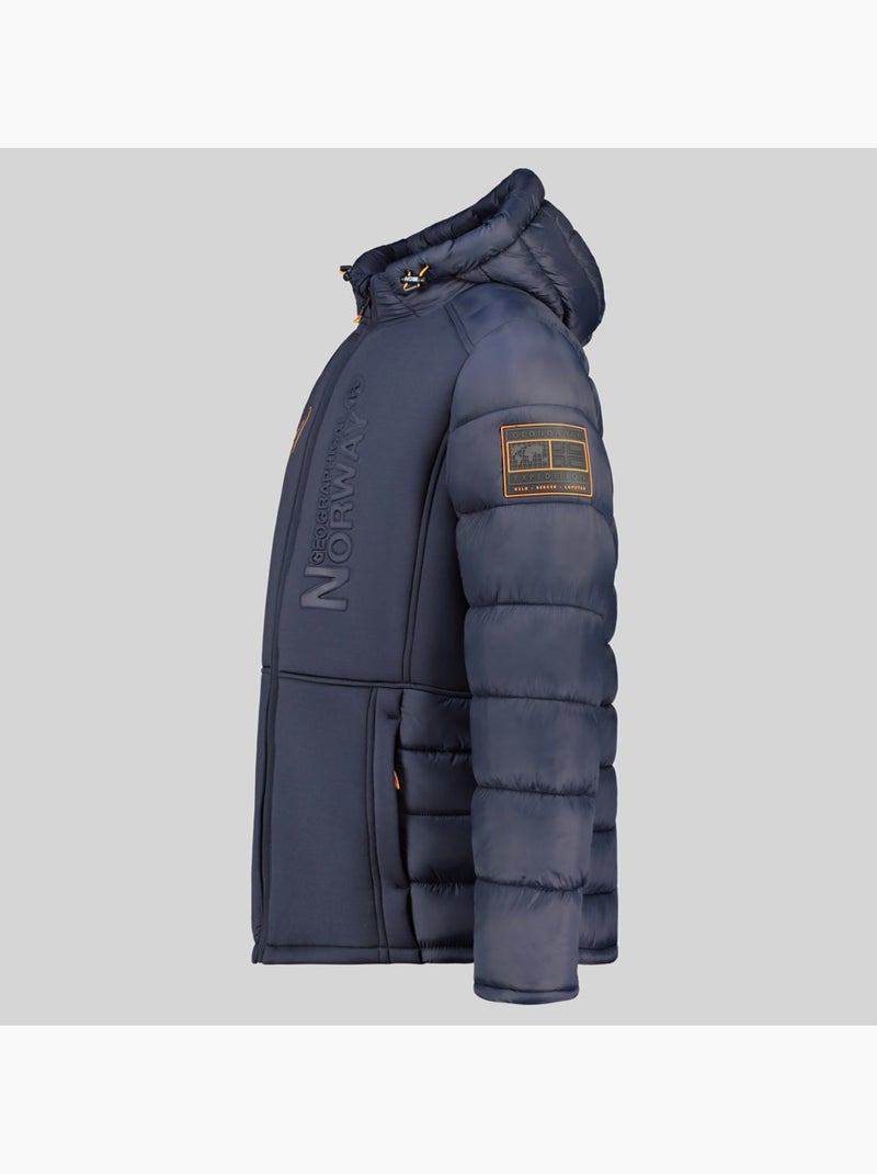 Parka con capucha bafare – geographical norway Azul marino - Kiabi