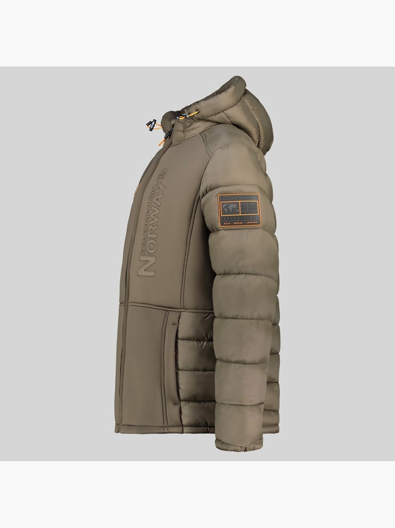 Parka con capucha bafare – geographical norway Caqui - Kiabi