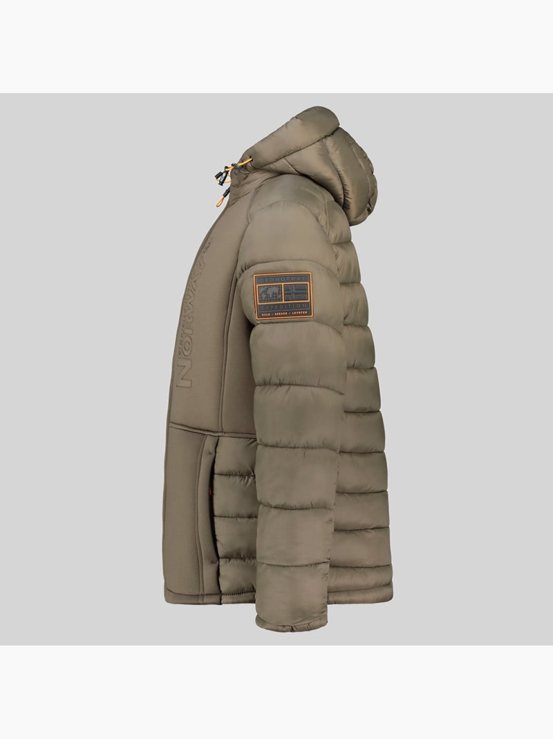 Parka con capucha bafare – geographical norway Caqui - Kiabi