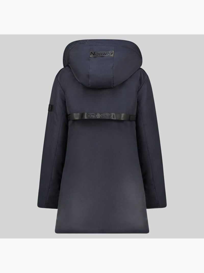 Parka con capucha bagage – geographical norway Azul marino - Kiabi