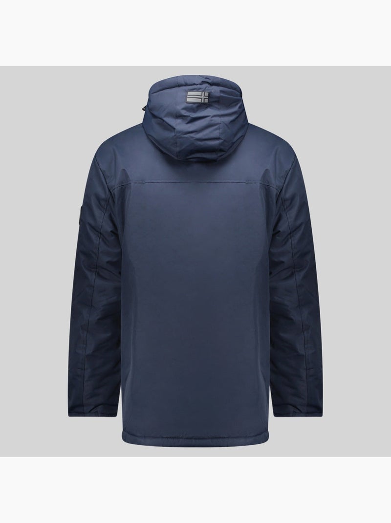 Parka con capucha baraka – geographical norway Azul marino - Kiabi