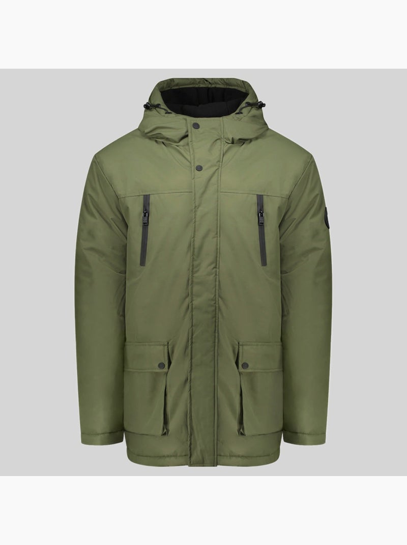 Parka con capucha baraka – geographical norway Caqui - Kiabi