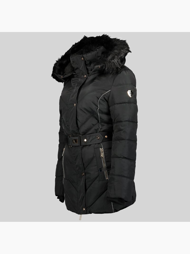 Parka con capucha becky – geographical norway Negro - Kiabi