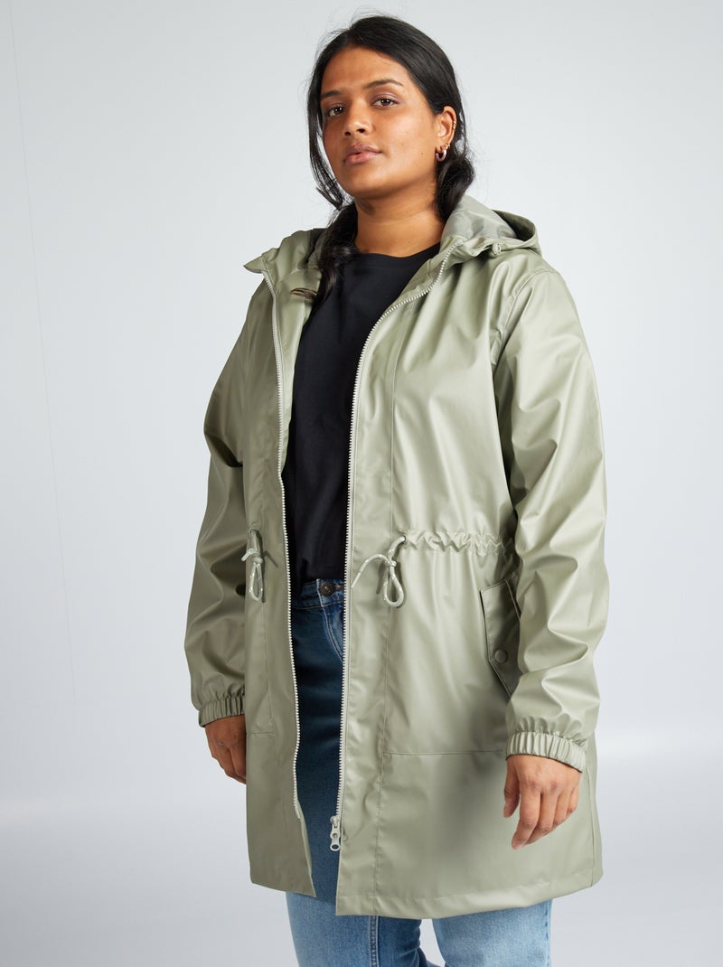 Parka con capucha BEIGE - Kiabi