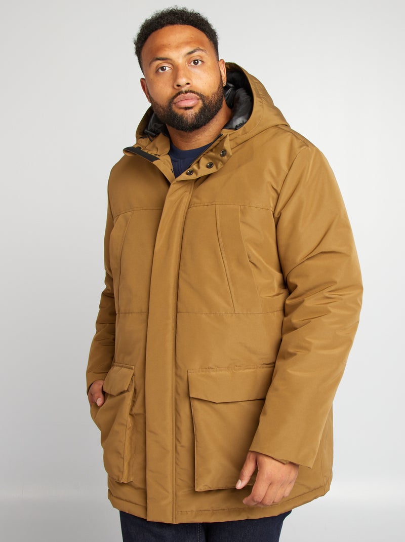 Parka con capucha BEIGE - Kiabi