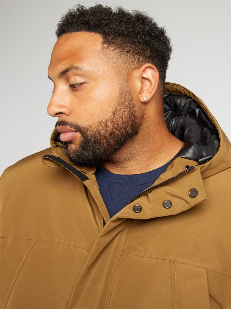 Parka con capucha BEIGE - Kiabi