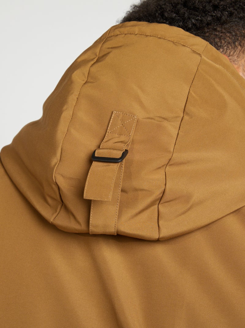 Parka con capucha BEIGE - Kiabi