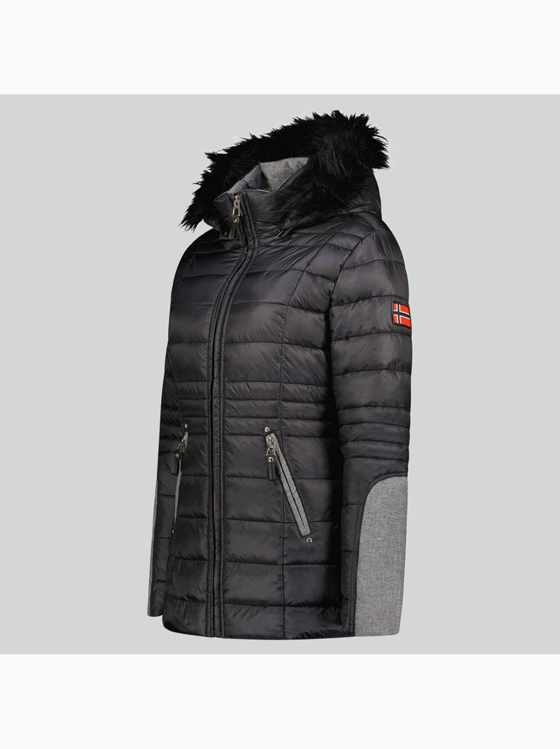 Parka con capucha belete – geographical norway Negro - Kiabi