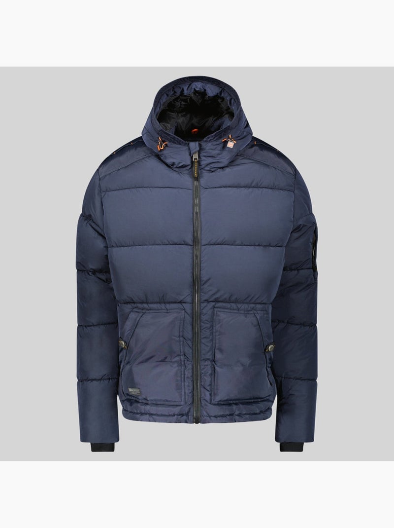 Parka con capucha belicitation – geographical norway Azul marino - Kiabi