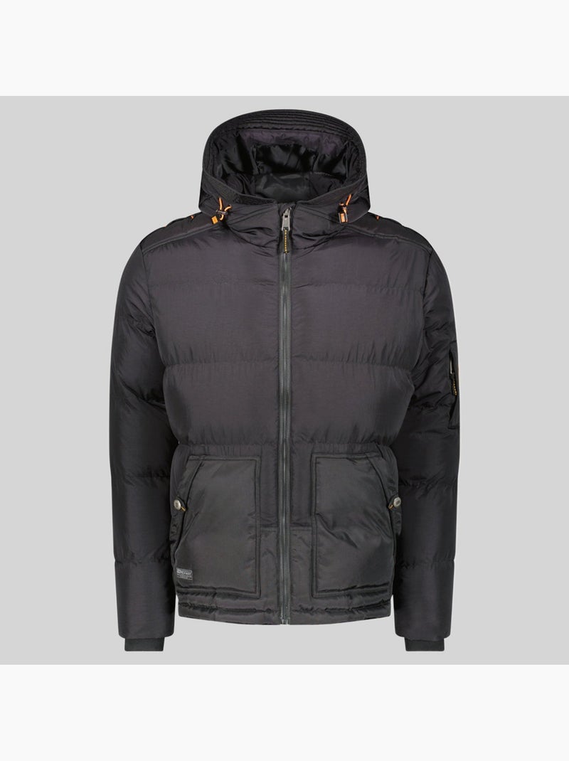 Parka con capucha belicitation – geographical norway Negro - Kiabi