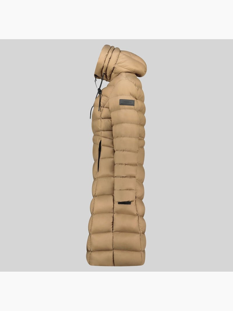 Parka con capucha berangere – geographical norway Taupe - Kiabi