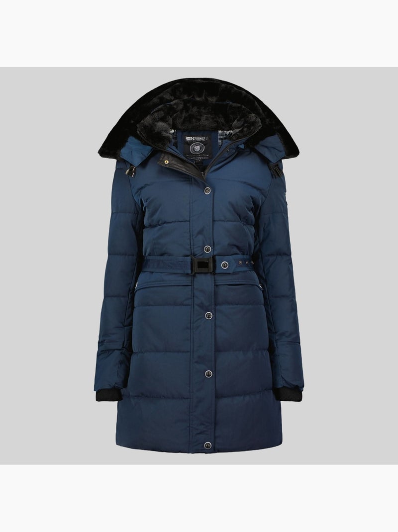 Parka con capucha bettino – geographical norway Azul marino - Kiabi