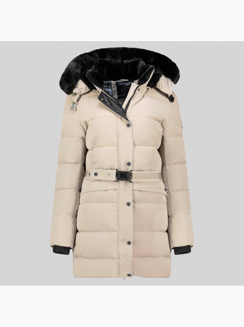 Parka con capucha bettino – geographical norway Beige - Kiabi