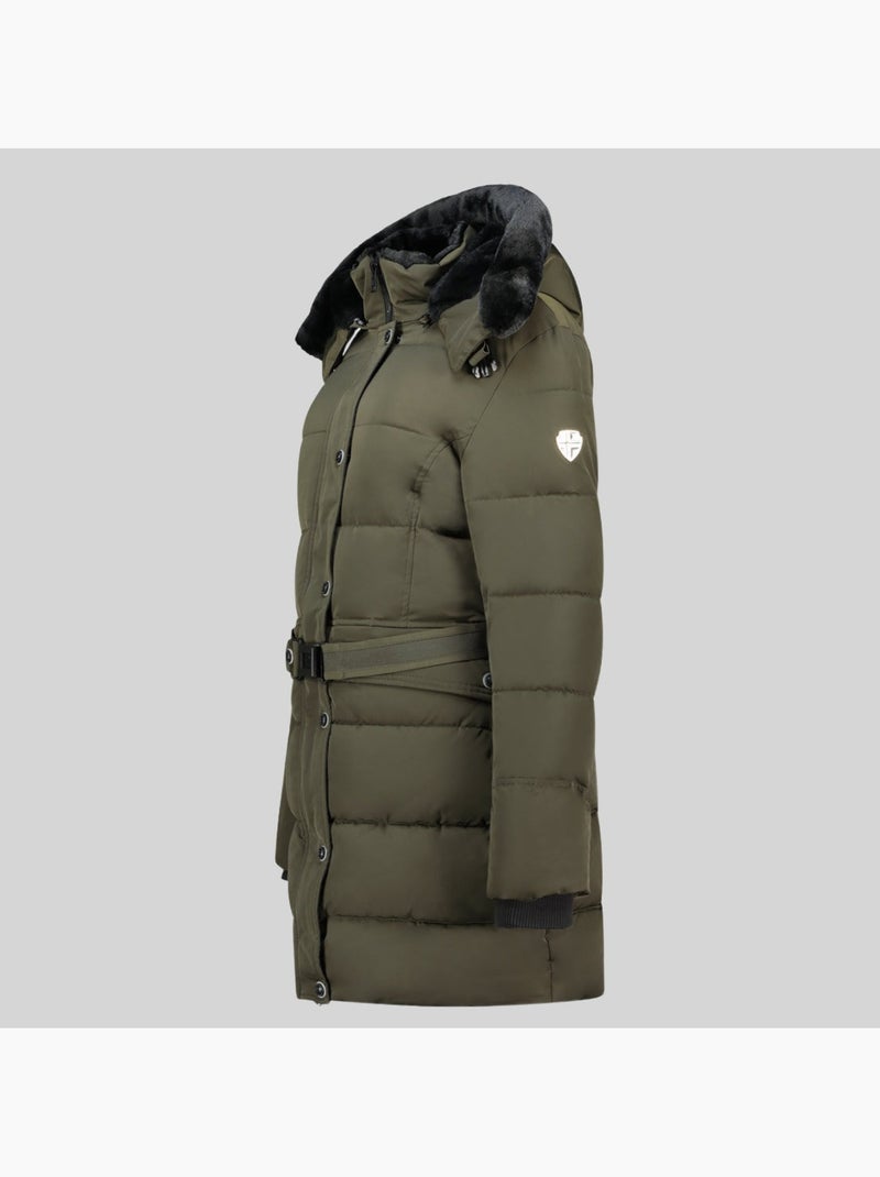 Parka con capucha bettino – geographical norway Caqui - Kiabi