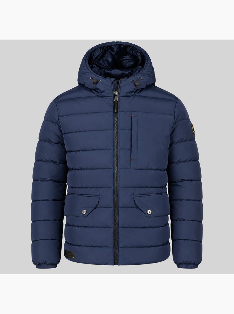 Parka con capucha bexquise – geographical norway Azul marino - Kiabi