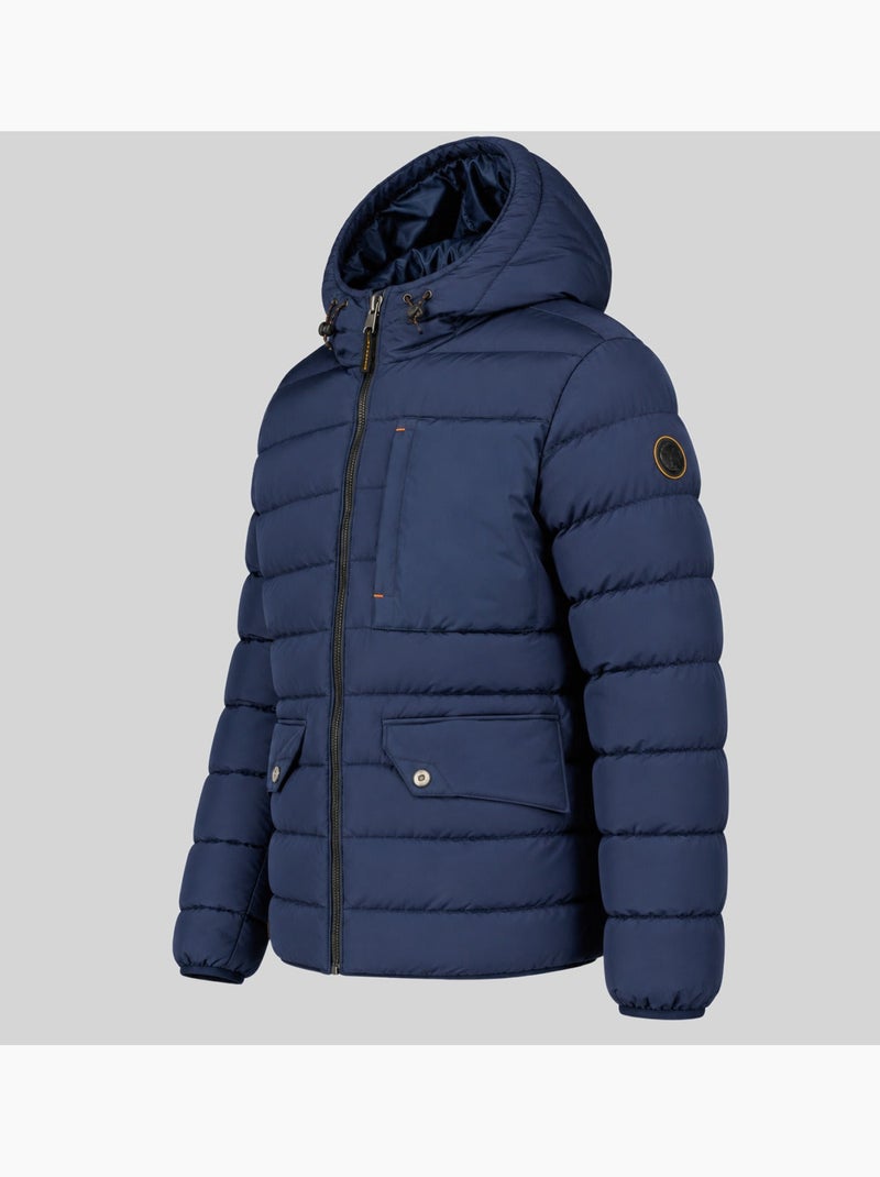 Parka con capucha bexquise – geographical norway Azul marino - Kiabi
