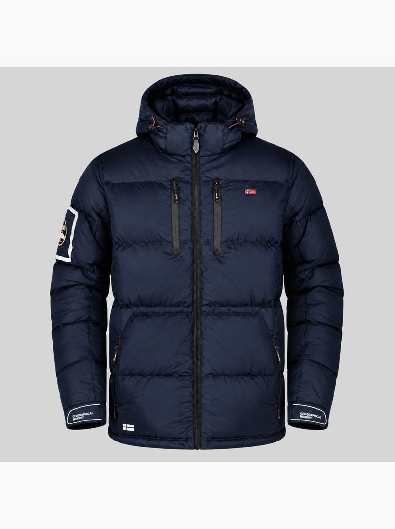 Parka con capucha bifidus – geographical norway Azul marino - Kiabi