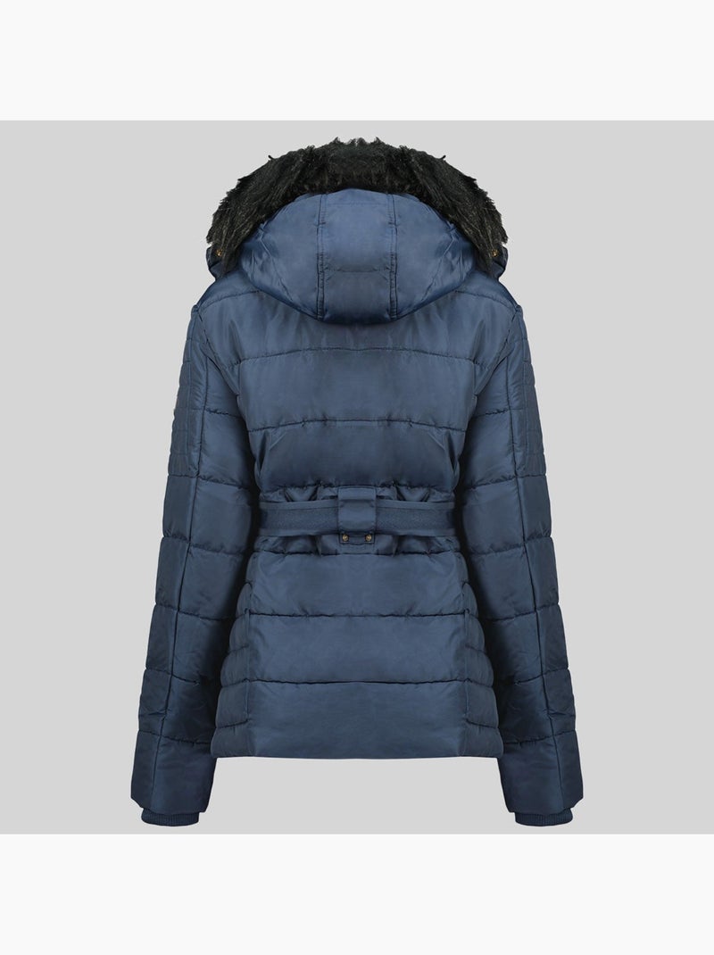 Parka con capucha blood – geographical norway Azul marino - Kiabi