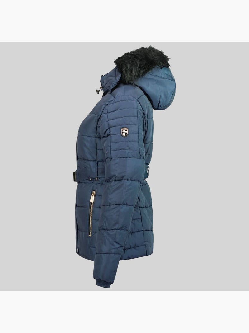 Parka con capucha blood – geographical norway Azul marino - Kiabi