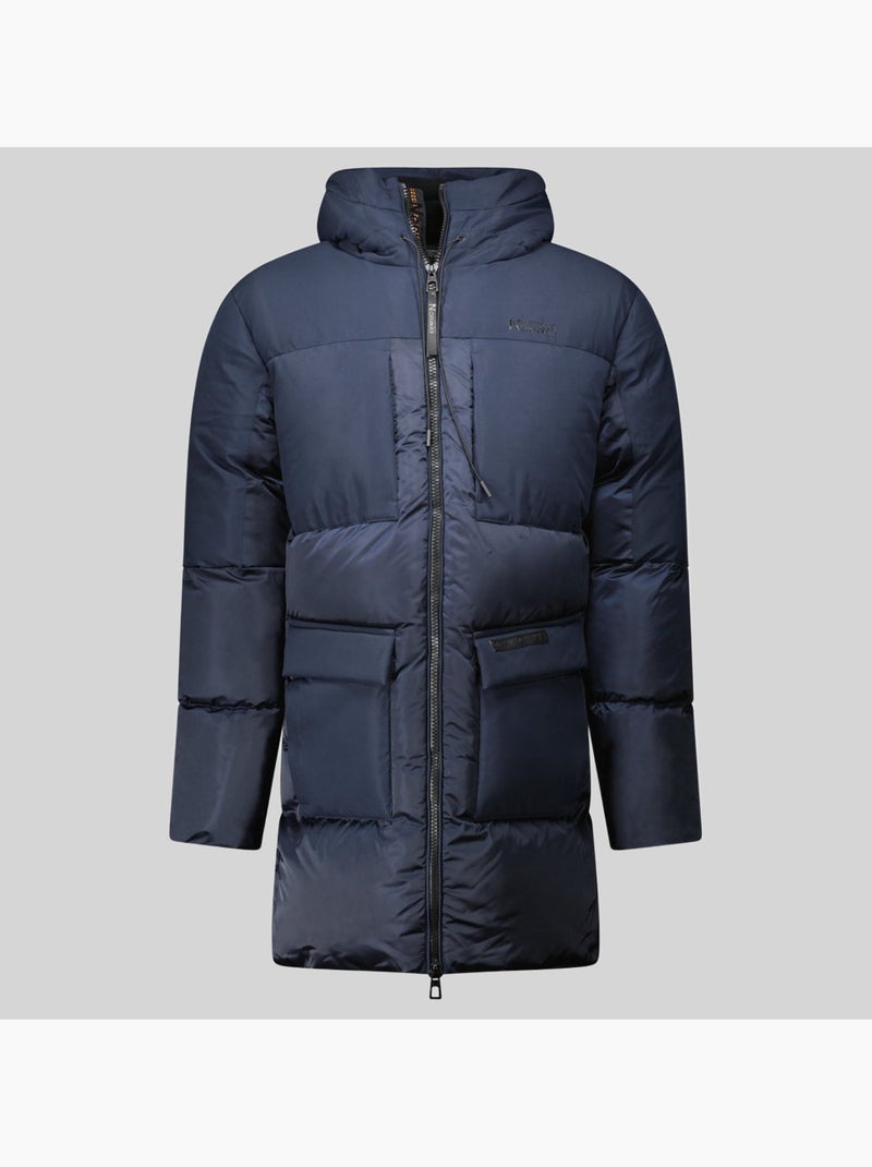 Parka con capucha bocaraton – geographical norway Azul marino - Kiabi