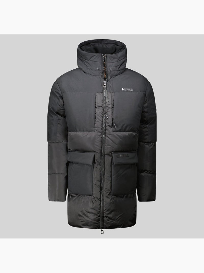 Parka con capucha bocaraton – geographical norway Negro - Kiabi
