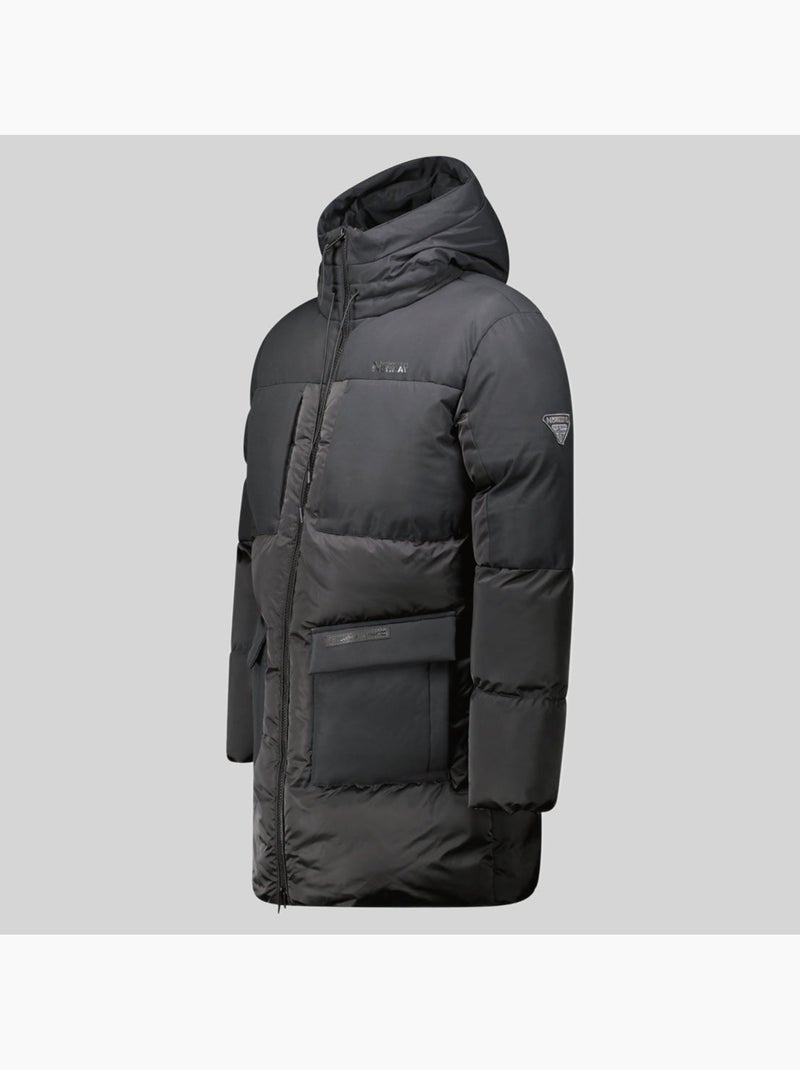 Parka con capucha bocaraton – geographical norway Negro - Kiabi