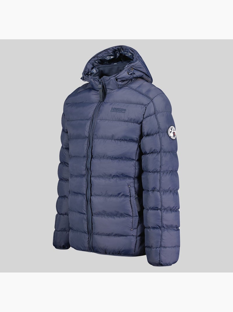 Parka con capucha bombe – geographical norway Azul marino - Kiabi