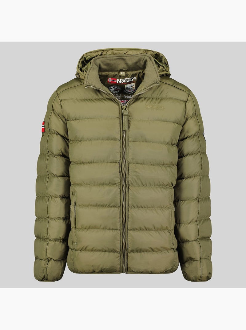 Parka con capucha bombe – geographical norway Caqui - Kiabi