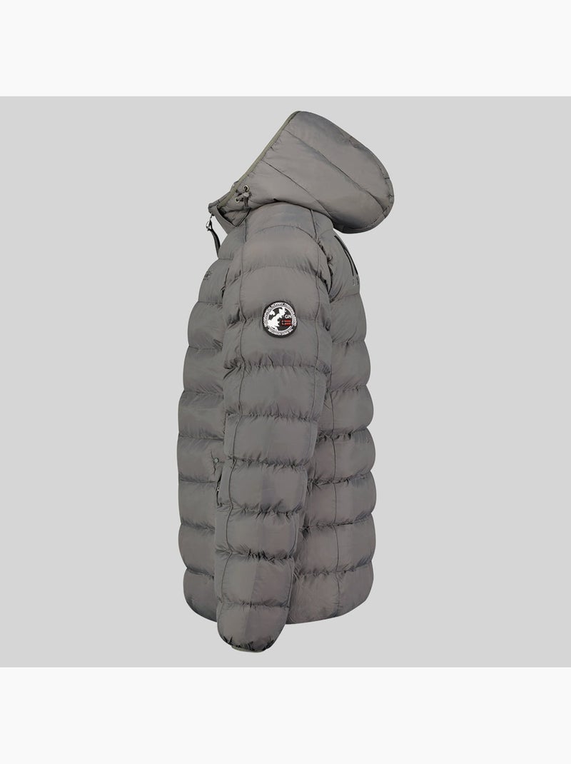 Parka con capucha bombe – geographical norway Gris oscuro - Kiabi