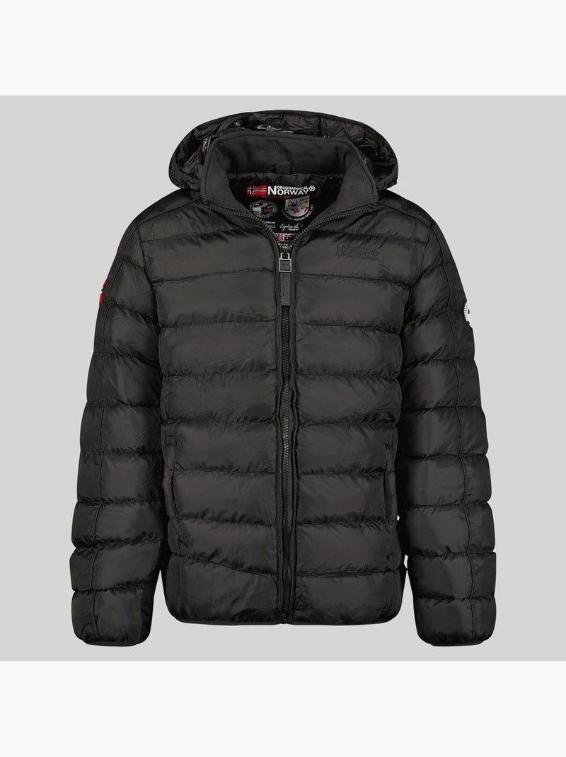 Parka con capucha bombe – geographical norway Negro - Kiabi