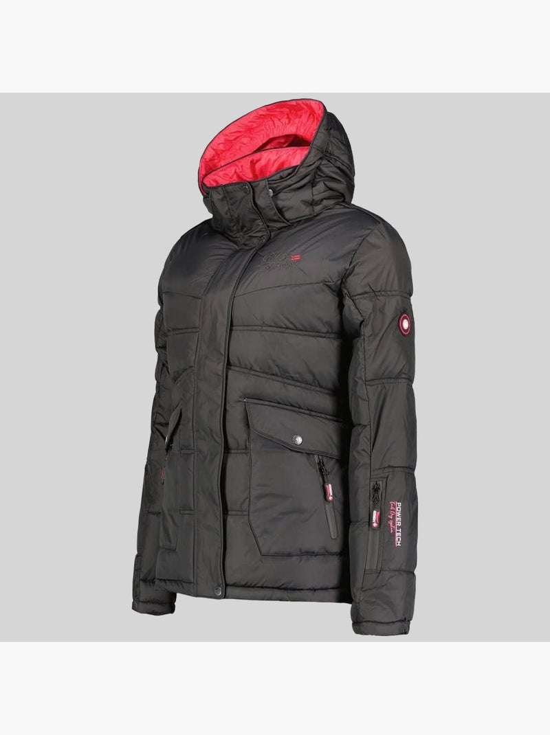 Parka con capucha bonixe – geographical norway Negro - Kiabi