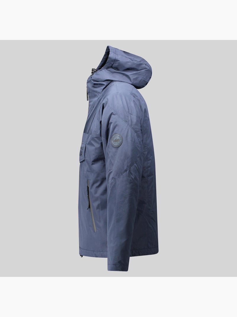 Parka con capucha buldozer – geographical norway Azul marino - Kiabi