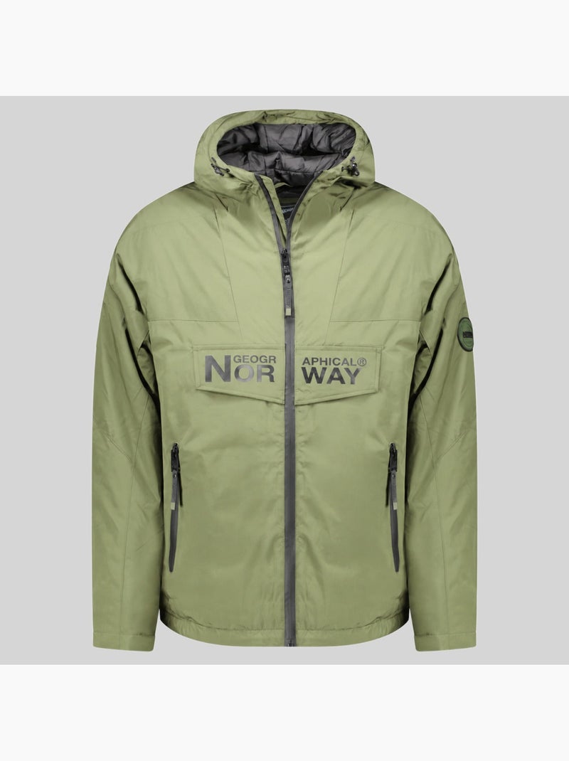 Parka con capucha buldozer – geographical norway Caqui - Kiabi