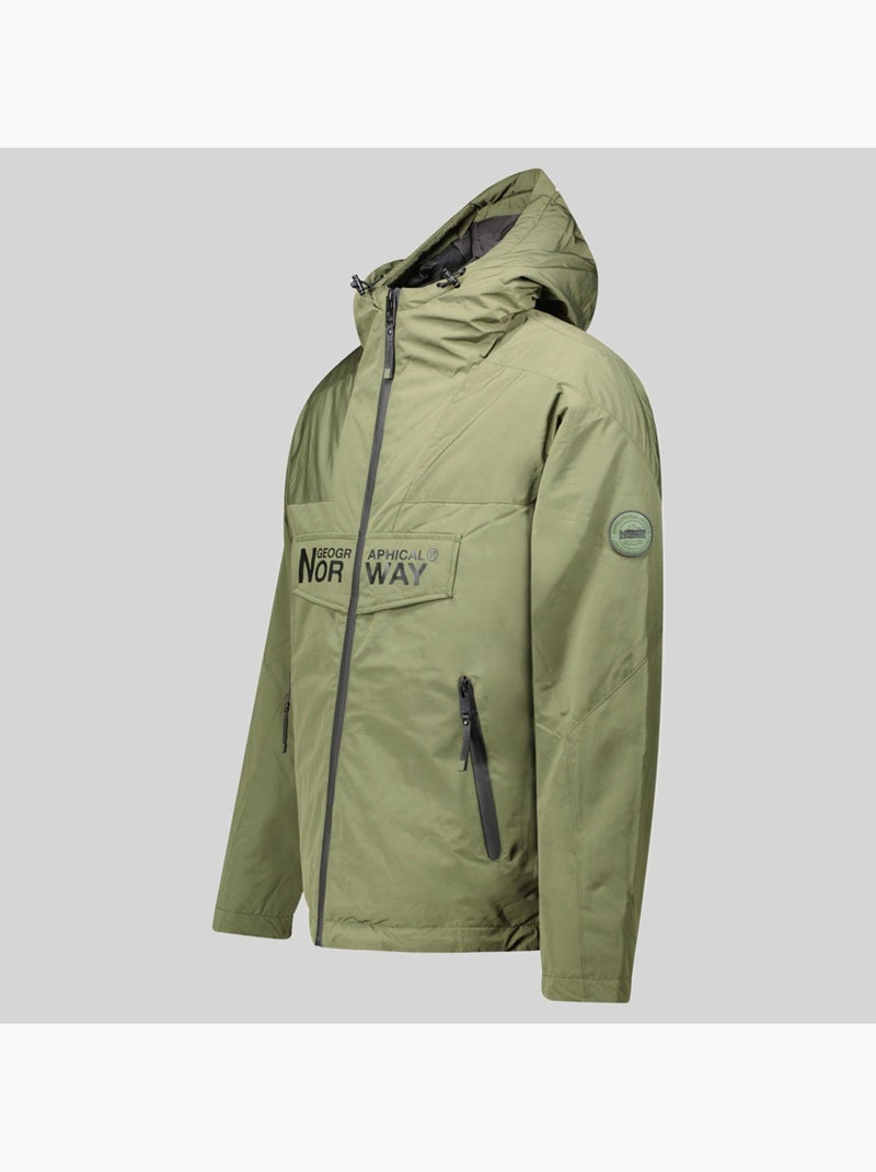 Parka con capucha buldozer – geographical norway Caqui - Kiabi