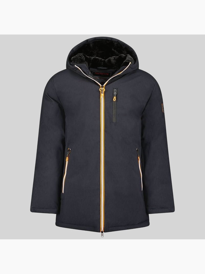 Parka con capucha cassim – geographical norway Azul marino - Kiabi
