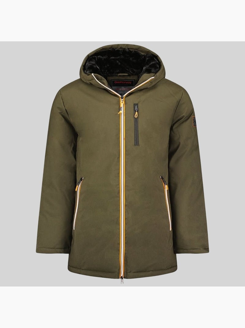 Parka con capucha cassim – geographical norway Caqui - Kiabi