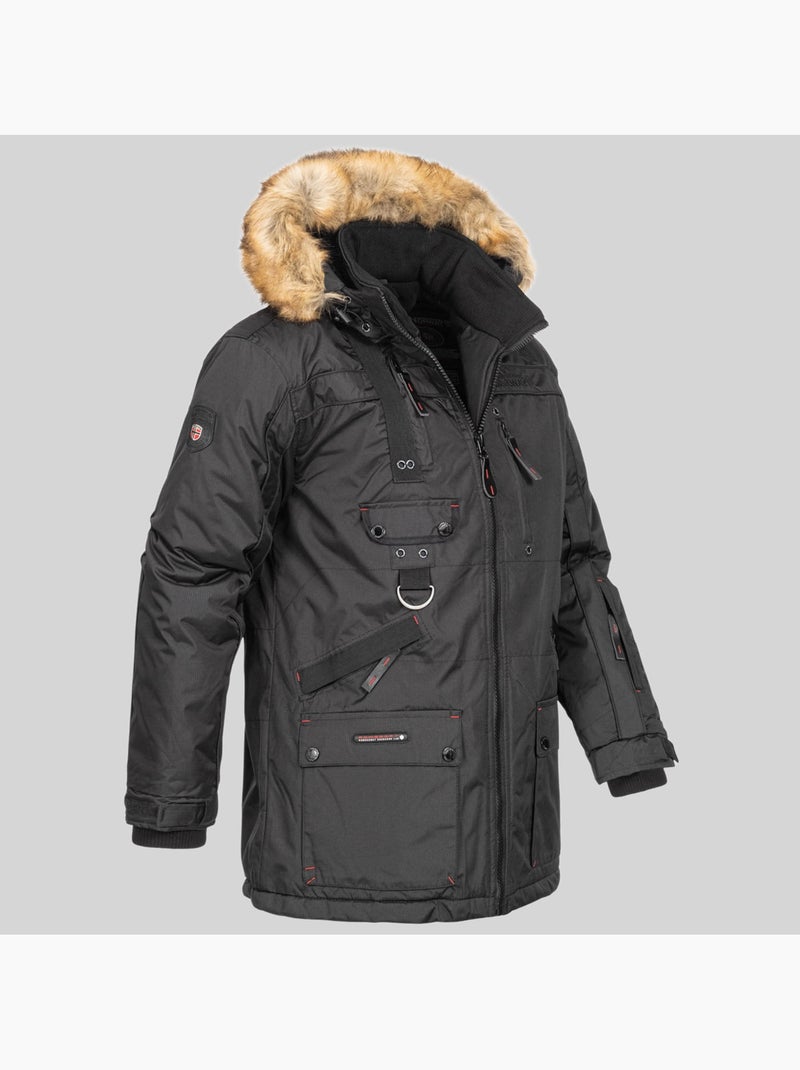 Parka con capucha chirac – geographical norway Azul marino - Kiabi