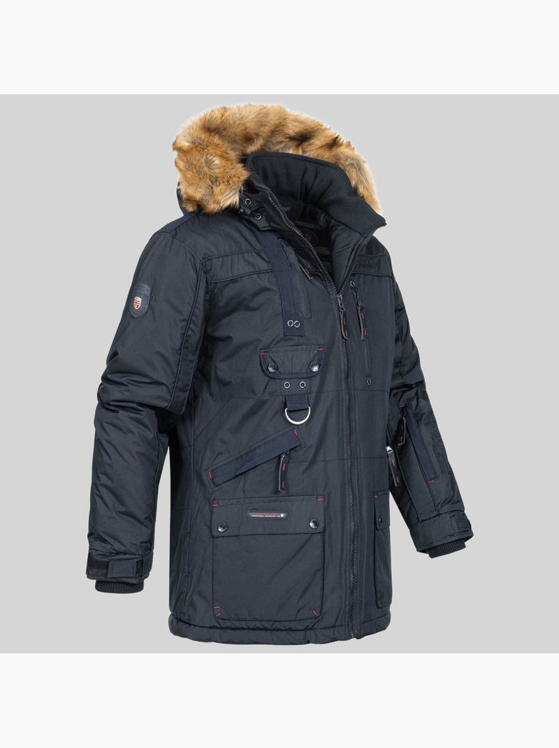 Parka con capucha chirac – geographical norway Azul marino - Kiabi