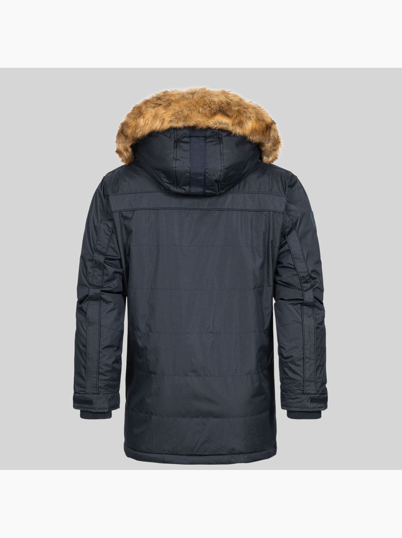 Parka con capucha chirac – geographical norway Azul marino - Kiabi