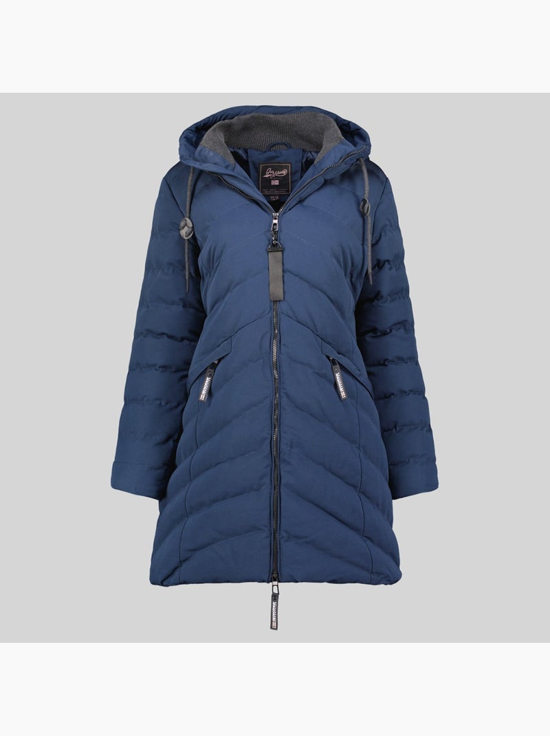 Parka con capucha clarisal – geographical norway Azul marino - Kiabi